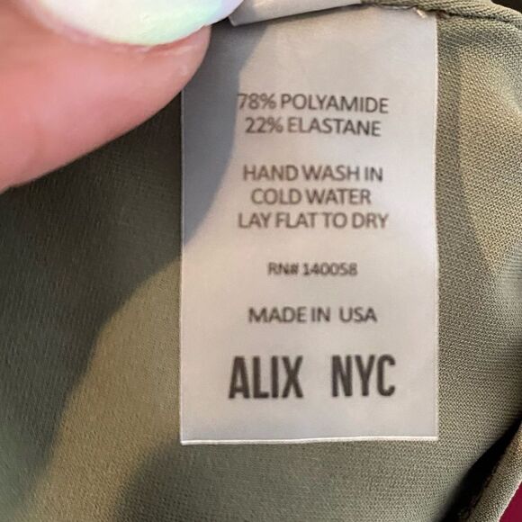 ALIX NYC Herrick Bodysuit Top Size Large - Picture 6 of 6